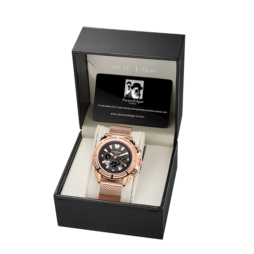 Noble Automatic- Rose Black