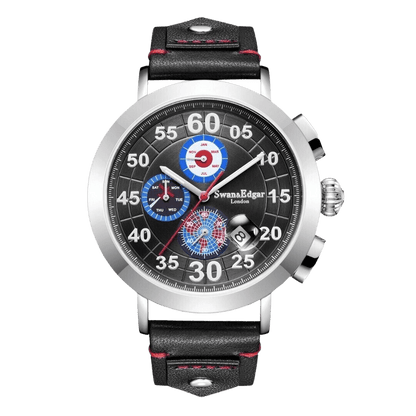 In Flight Automatic- Silver Black