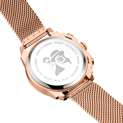 Noble Automatic- Rose Black