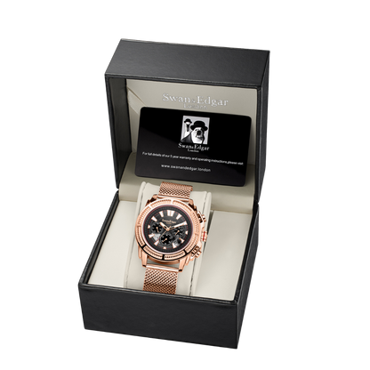 Noble Automatic- Rose Black