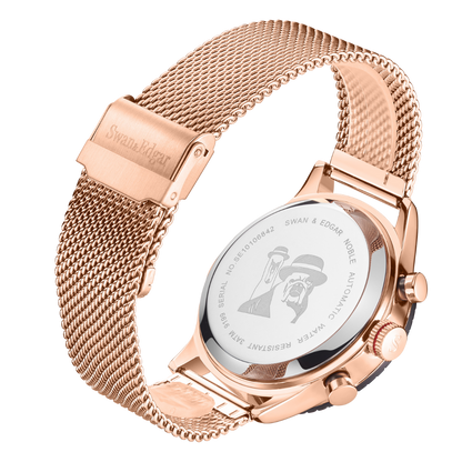 Race Line Automatic- Rose Black