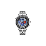 World Timer Mechanical Quartz Grey