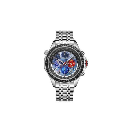 World Timer Mechanical Quartz Grey