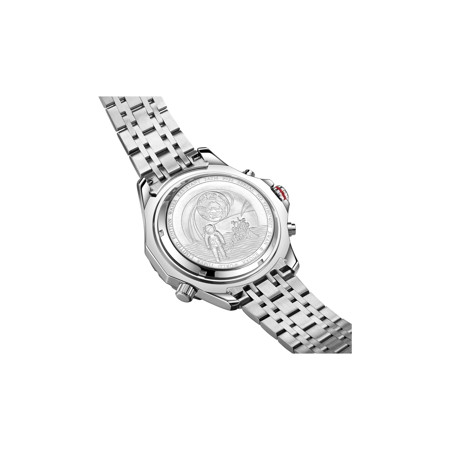 World Timer Mechanical Quartz Grey