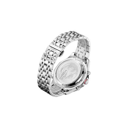 World Timer Mechanical Quartz Grey
