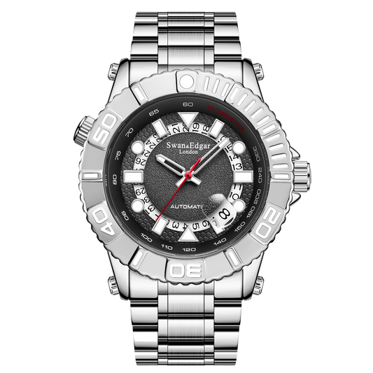 Geometric Racer Automatic - Steel