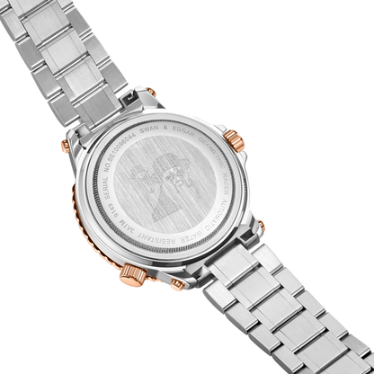 Geometric Racer Automatic - Two Tone Steel