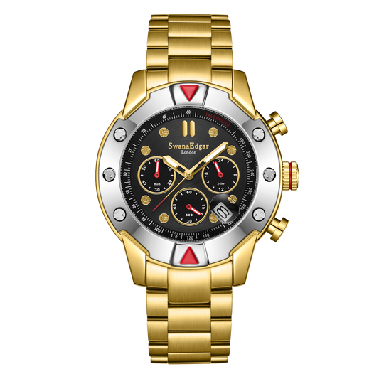 Hand Assembled Mechanical-Quartz Hybrid Automatic - Gold