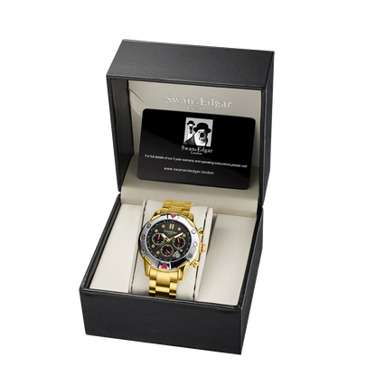 Hand Assembled Mechanical-Quartz Hybrid Automatic - Gold