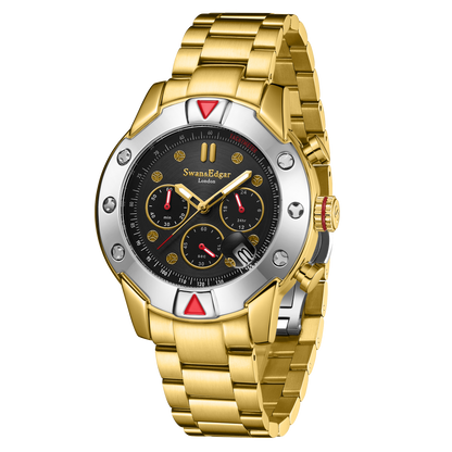 Hand Assembled Mechanical-Quartz Hybrid Automatic - Gold