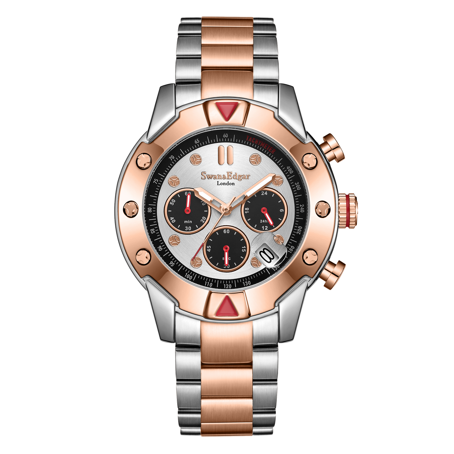 Hand Assembled Mechanical-Quartz Hybrid Automatic - Two Tone