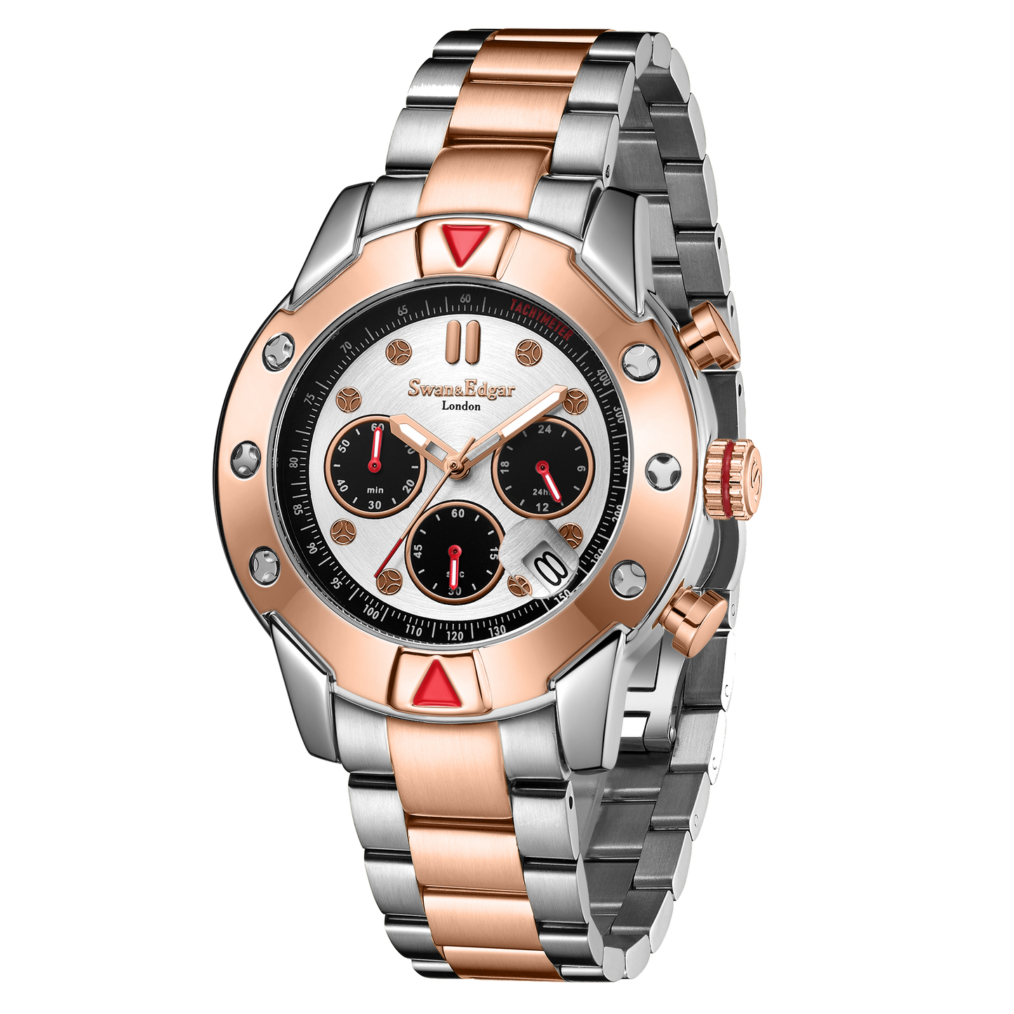 Hand Assembled Mechanical-Quartz Hybrid Automatic - Two Tone
