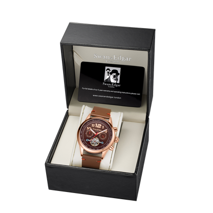 Hasten Automatic- Rose Brown