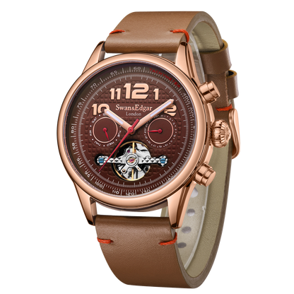 Hasten Automatic- Rose Brown