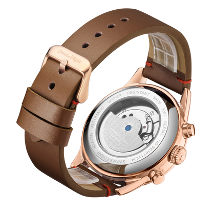 Hasten Automatic- Rose Brown