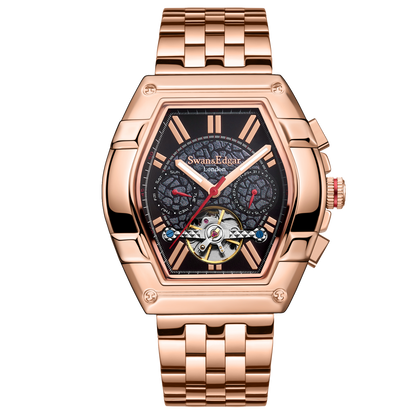 Knight Exhibition Automatic- Rose Black