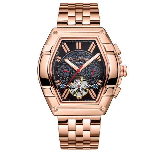 Knight Exhibition Automatic- Rose Black