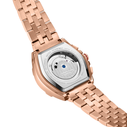 Knight Exhibition Automatic- Rose Black
